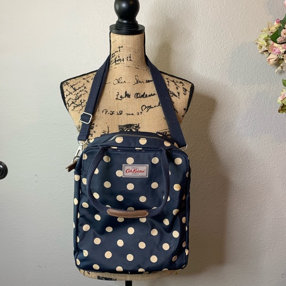 Cath Kidston Handbags - Cath Kidston London Polka Dot Crossbody Book Bag